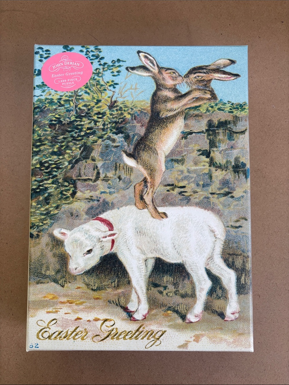 John Derian Easter Greeting 1000-Piece Puzzle
